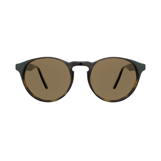 EGG Round Brown Frame