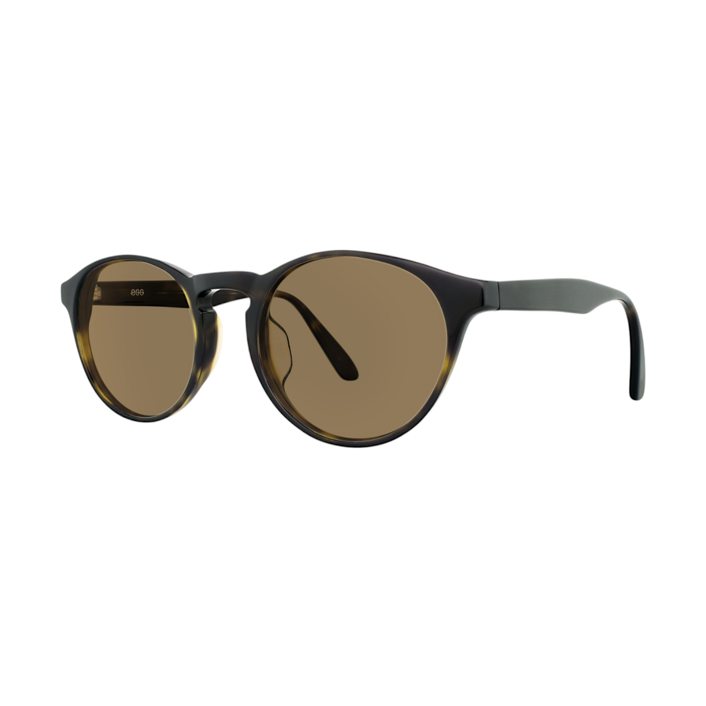 EGG Round Brown Frame