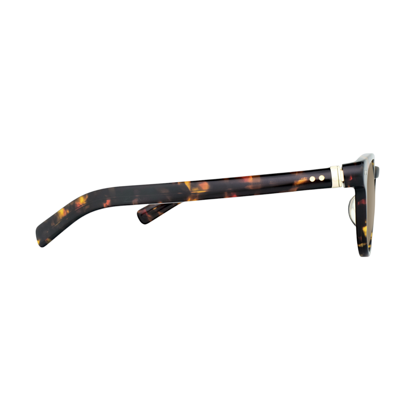 EGG Rectangle Brown Multicolour double bridge Frame