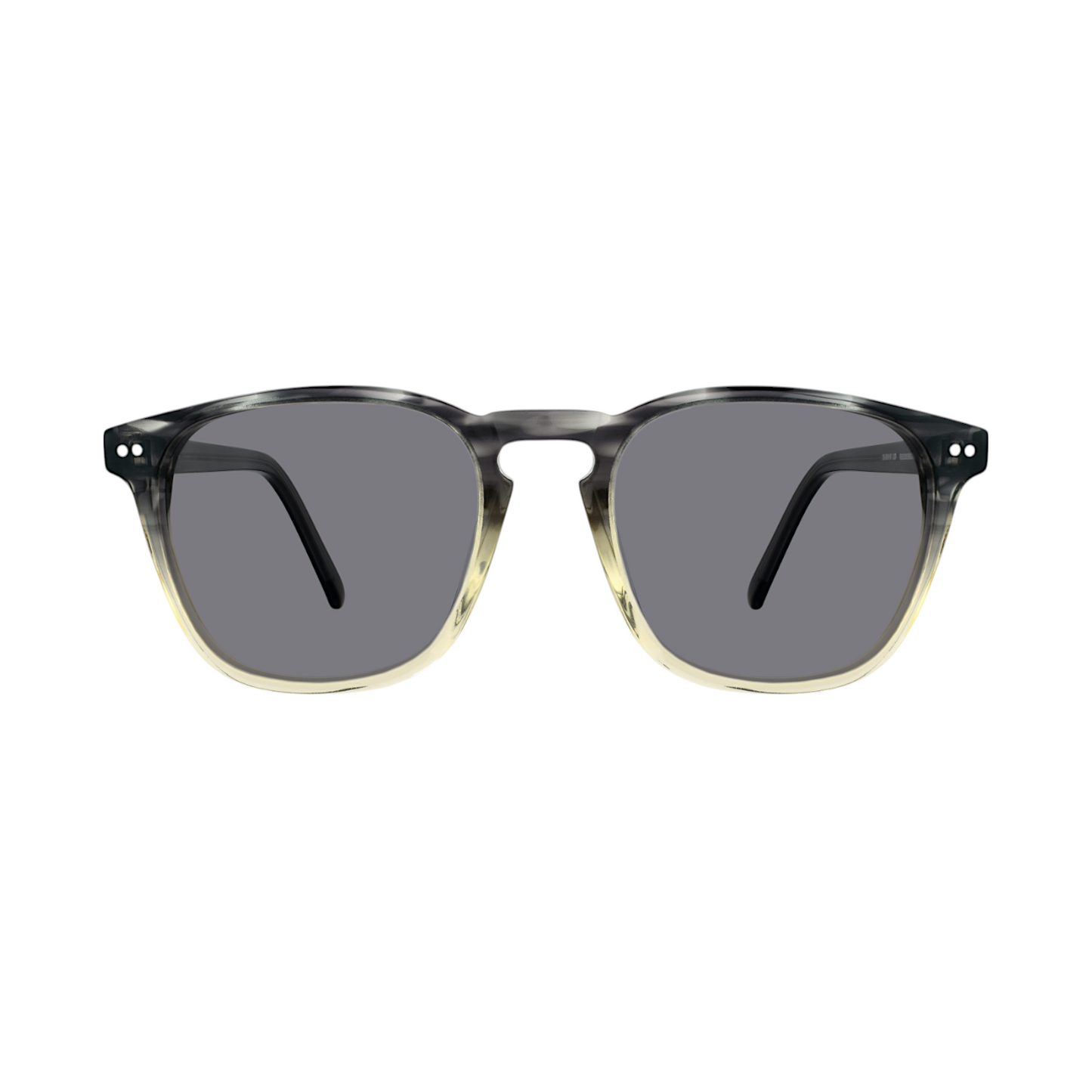 EGG Rectangle Black Multicolour double bridge Frame