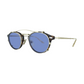 Gucci GG0229S 003 Gold Clip-On with Violet Tinted Lenses