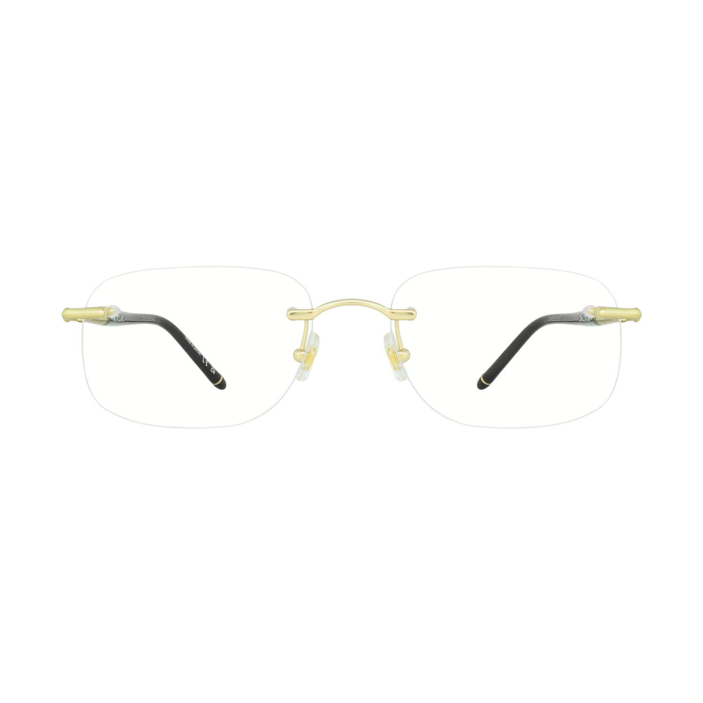 Authentic Montblanc Eyewear
MB0071O 001
Men's Rimless Rectangular Silhouette