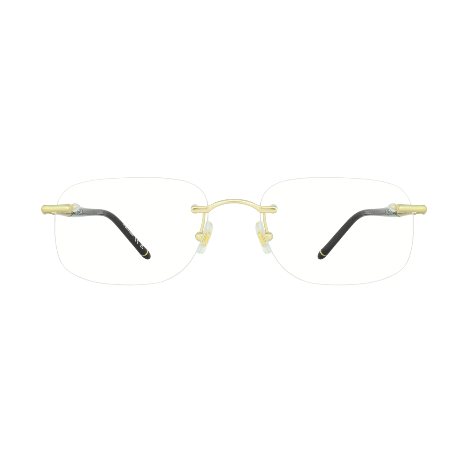 Authentic Montblanc Eyewear
MB0071O 001
Men's Rimless Rectangular Silhouette