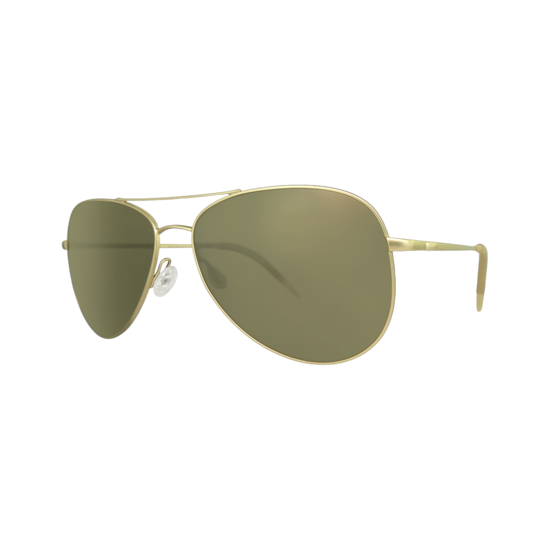 Oliver Peoples Kannon OV1191s 5035/O9 Polarized mirror, aviator sunglasses