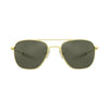 Randolph AF056 23kGold sunglasses for men, pilot shapes, square, aviator