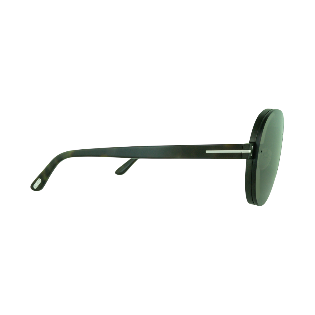 Tom Ford Alexei-02 Oversized Aviator Blaze Lenses Sunglasses – Exclusive at The Ocular Store
