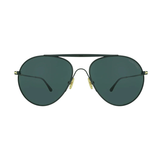 Tomford Smith TF 773/s 01V Sunglasses - Large / Black / Metal - Sunglasses